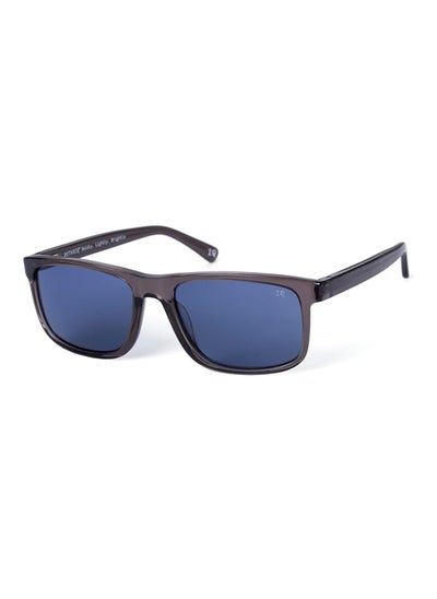 اشتري BIS-7012 men Classic Rectangle Sunglasses Black 58 mm في الامارات