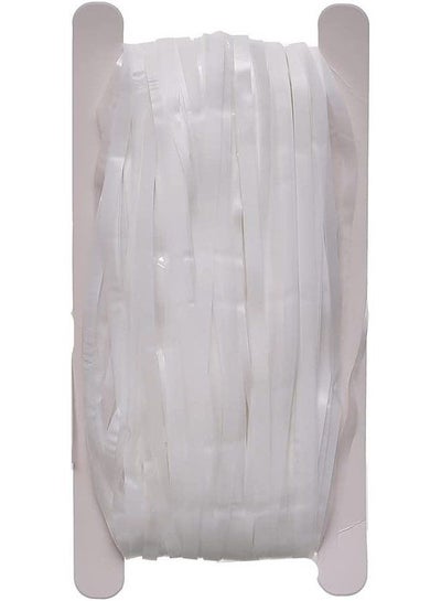 Buy Foil Fringe Curtain For Party Decoration And Birthday - White in Egypt