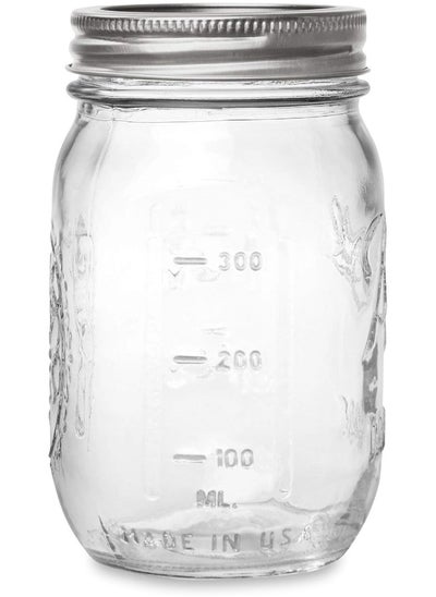 Buy Pint Jar, Regular Mouth, 16 Oz 2 Count, 2 Count (Pack Of 1) in UAE