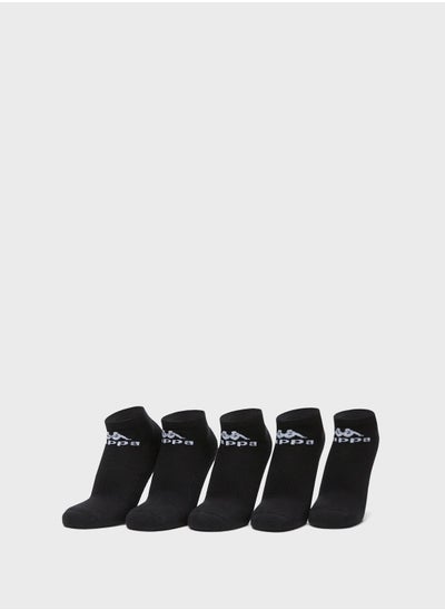 اشتري 3 Pack Logo Printed Ankle Socks في الامارات