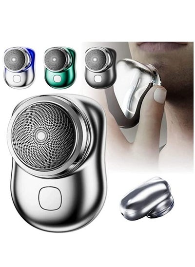 Buy Mini Portable Shaver Electric Razor Easy One-Button Use Suitable for Home Car Travel Pocket Size in Saudi Arabia