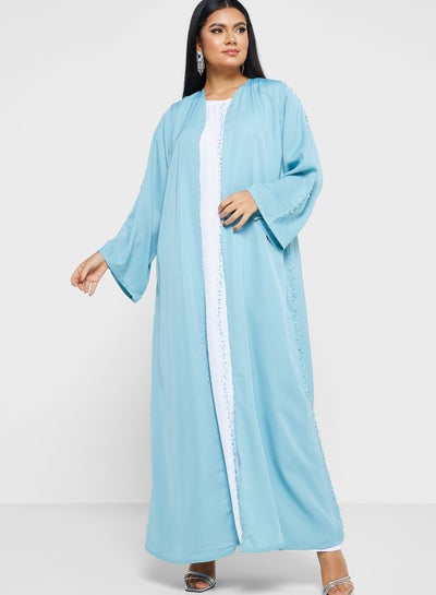 Buy Embellished Detail Abaya With Inner in Saudi Arabia