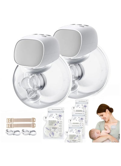 Double S9 Pro Wearable Electric Breast Pump S9 Pro Wearable Breast Pump, Hands-Free Breast Pump of Longest Battery