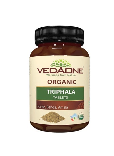 Buy Organic Triphala Tablets USDA Certified Tablets for Detoxification Boost Immunity Improves Liver Function and Improve Digestion System 60 Tablets in UAE