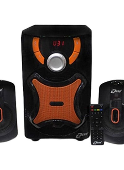 Buy SPEAKER ZERO Wired and Wireless ZR-3020 Black and orange in Egypt