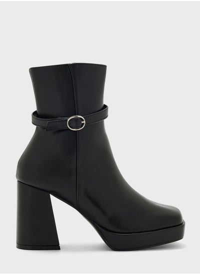 Buy High Block Heel Boots in UAE