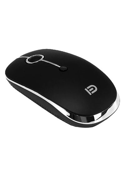اشتري I331D 3 Mode 2000DPI Rechargeable Adjustable Mouse Wireless Mice with 2.4G USB Type C Bluetooth 4.0 Black في السعودية