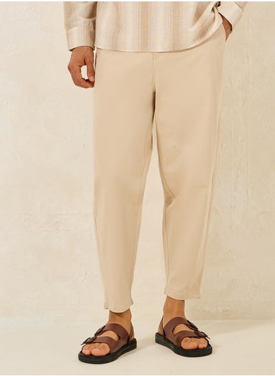 اشتري Balloon Fit Stretch Twill Chino Pants في السعودية