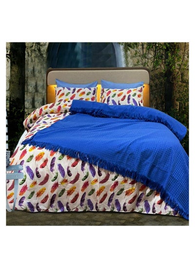 Buy stick Bed sheet Cotton 3 pieces size 120 x 200 cm Model 166 from Family Bed in Egypt