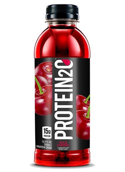 Buy Whey Protein Infused Water with Wild Cherry -500ml in UAE