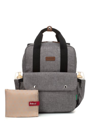 Buy Georgi eco Convertible Diaper Bag -	Grey in UAE