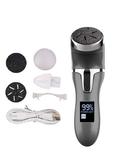 اشتري Electric Foot Grinder Dead Skin Removal Dust Suction Foot Repair Machine Waterproof Calluses Removal Foot Care Tool في الامارات