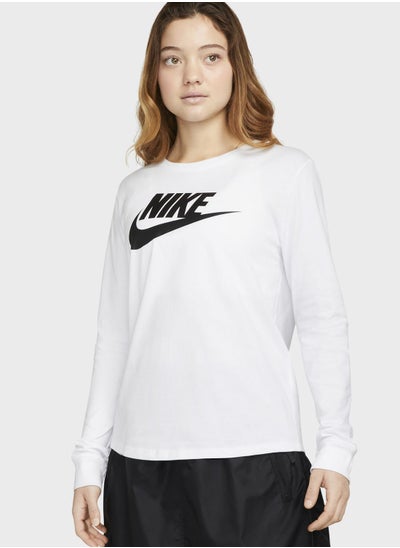 Buy Nsw Essential Cropped Logo T-Shirt in UAE