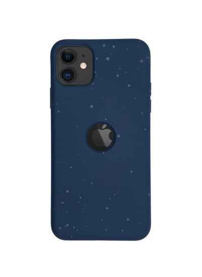 Buy New Dotted Design Glow Feel PKK Silicone Case for iPhone 11 Blue in UAE