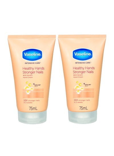 Buy Pack of 2 Intensive Care Keratin Nail And Hand Cream - 2x75ml in Saudi Arabia