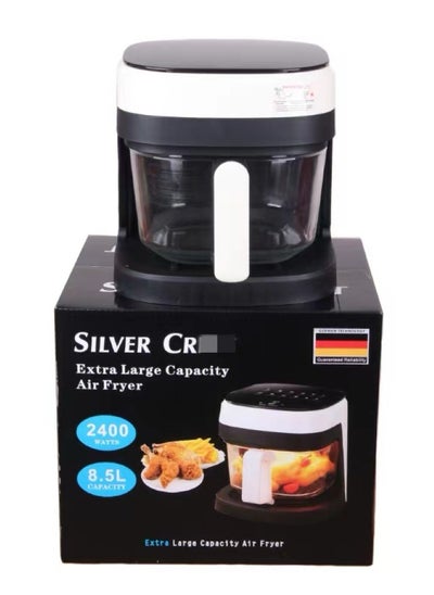 Buy 8.5L 2400W Digital Smart Visible Glass Mini Air Fryer in UAE