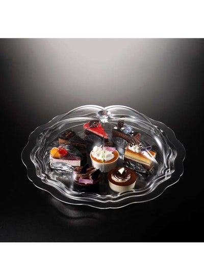 Buy Acrylic Cake & Dessert Server 45 cm in UAE