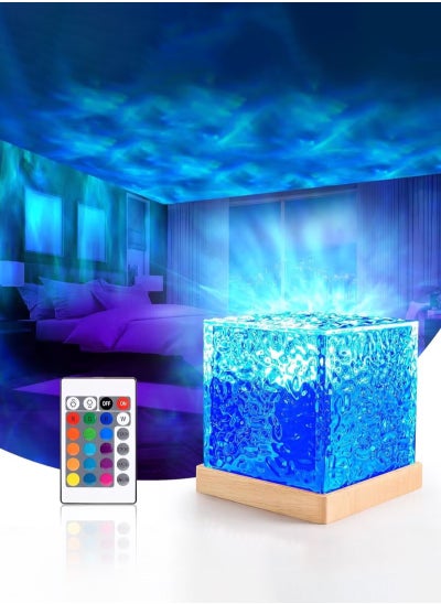 Buy 16 Colors Rotating Ocean Wave Projector 16 Colors Changing Water Wave Lamp With Remote For Bedroom  Kids Room  Party  Game Rooms in UAE