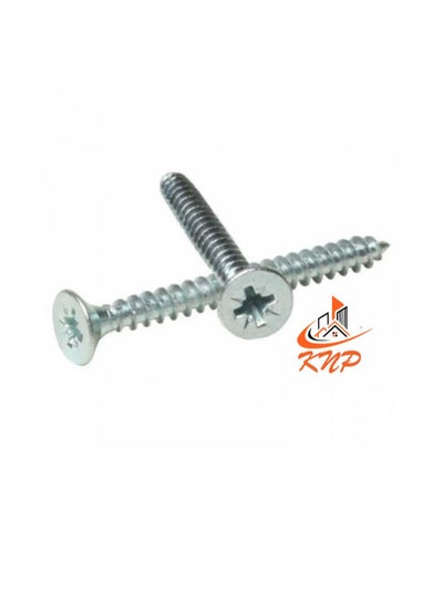 Buy KNP Steel Countersunk Head Twin thread Screws - Pack of 200 (3/4" x 4g) in UAE