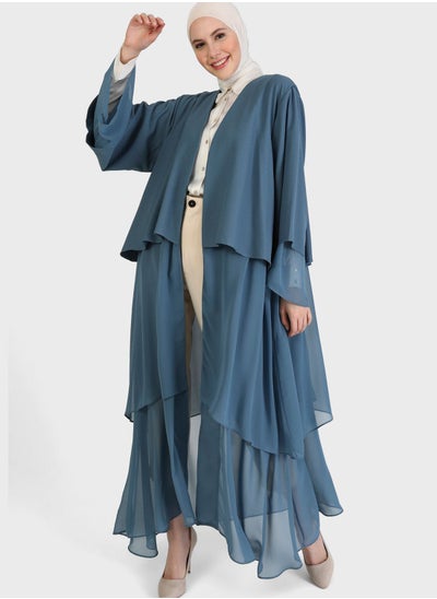 Buy Layered Evening Abaya in Saudi Arabia