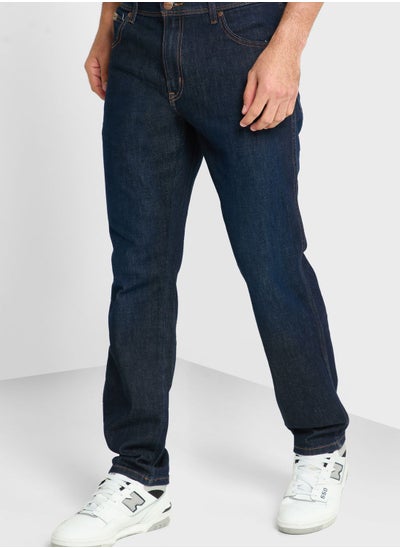 Buy Mid Wash Slim Fit Jeans in UAE