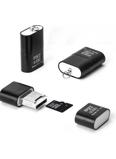 Buy Portable SD and Micro SD Card Reader for Android, USB Adapter for Camera Memory Cards, Wansurs 5-Pack Mini Size TF Card Reader for PC and Laptop. in Saudi Arabia