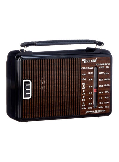 Buy Classic Portable Radio RX-608ACW Brown in Egypt
