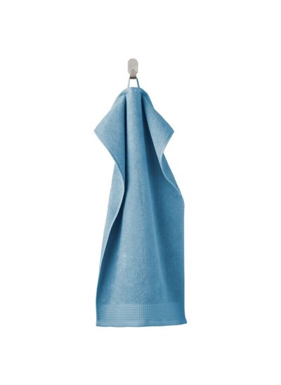 Buy Hand towel blue 40x70 cm in Saudi Arabia