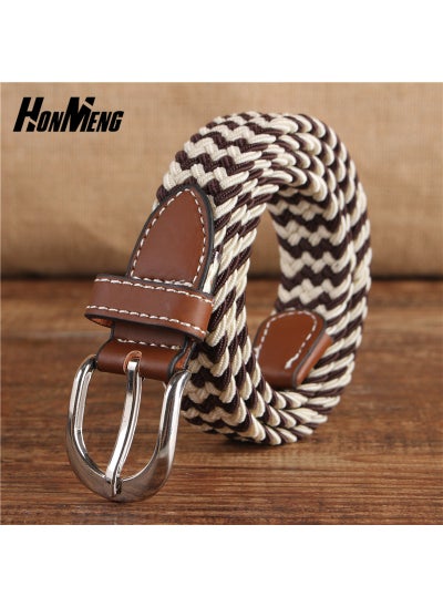 اشتري 2.5cm Elastic Canvas Belt UnisexC22 C22 في الامارات