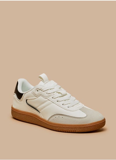 اشتري Women's Colourblock Lace-Up Sneakers في الامارات