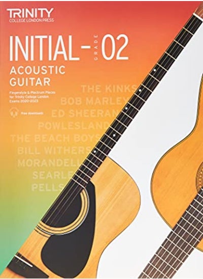 اشتري Trinity College London Acoustic Guitar Exam Pieces 2020-2023: Initial-Grade 2 في الامارات