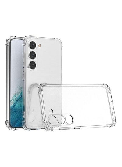 Buy S23 Clear Back Cover Case, Ultra Clear, Best Camera Protection Anti-Slip Grip | Slim & Protective Back Case Cover Transparent in Egypt