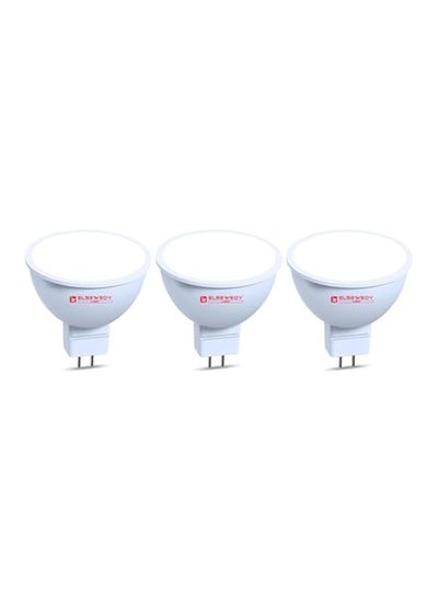 Buy ELSEWEDY LED Bulb, 4.5 Watt, (White, 3 Pieces) in Egypt