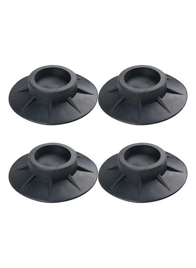 Buy 4-Piece Washing Machine Anti Vibration Pads Shock And Noise Cancelling Washing Machine Support in Egypt