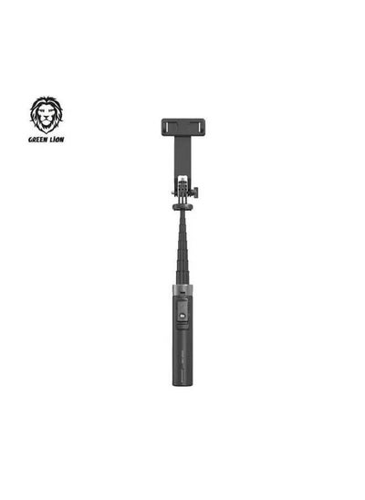 Buy Click Stick Selfie Stick, Aluminium Alloy and ABS, Rechargeable Remote, Quadruped Support, Black in UAE