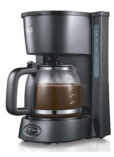 Buy General Supreme coffee maker, capacity 0.75 liters, black color, 650 watts, model GS DC03 in Saudi Arabia