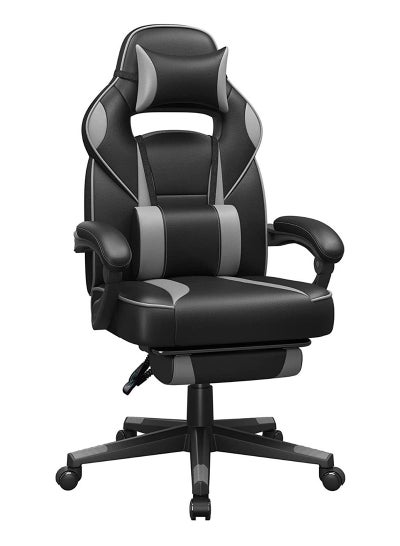 Buy Songmics Black and Grey OBG073B03 Stylish Gaming Chairs for Playstation, Office, Gaming Station, Home, Study Room in UAE