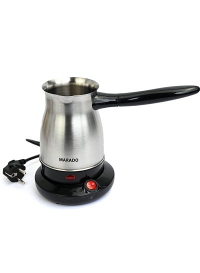 Buy Electrical Coffee Pot Machine Coffee Pot For 1 Or 2 Cup Coffee Portable Mini Coffee Pot For Kitchen Table Hostel Hotel Office Stainless Steel Coffee in UAE