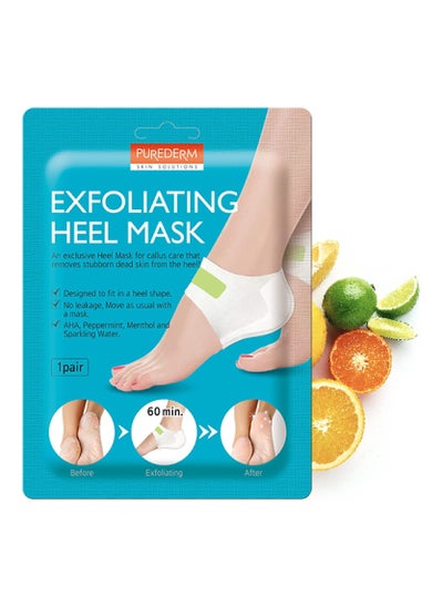 Buy Exfoliating Heel Mask 1 Pair in UAE