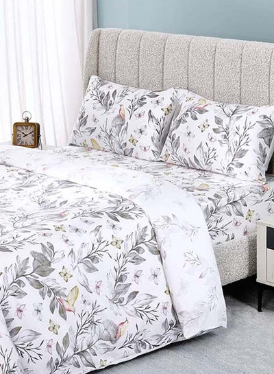Buy Nasima Duvet Cover and Pillowcase Set, Multicolour - 260x240 cm in UAE