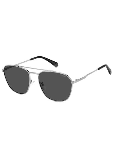 Buy Men Aviator Sunglasses PLD 4127/G/S  RUTHENIUM 58 in Saudi Arabia