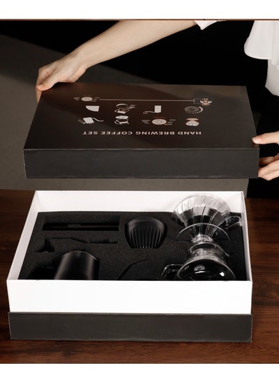 Buy V60 7-Piece Drip Coffee Maker Set With Gift Box in Saudi Arabia