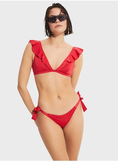 Buy Ruffle Bikini Top & Bottom Set in UAE