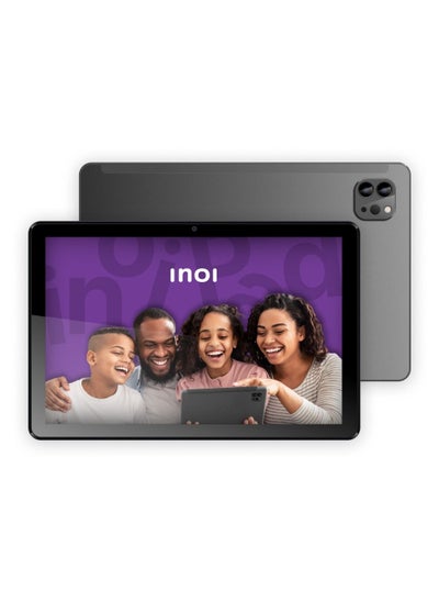 Buy inoiPad 10.1", 4G LTE, HD+, WiFi, 4GB RAM + 128GB, 6000 mAh Battery, Space Grey, Middle East Version in UAE