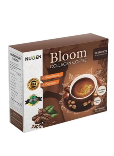 Buy Bloom Collagen Coffee 10 Sachets in UAE