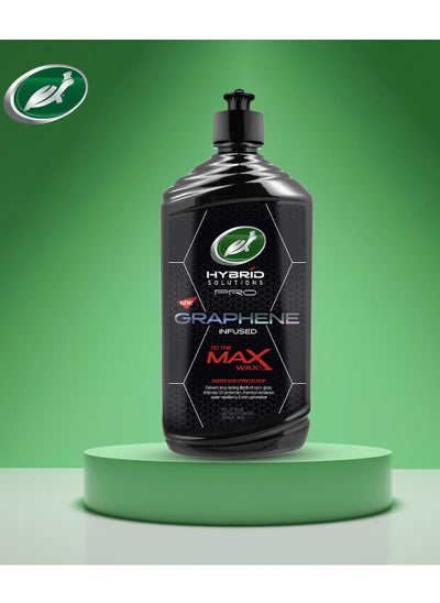 Buy Car Wax Graphene Infused Max Wax 414ml Tighter Web Of Protection Turtle Wax Hybrid Solutions Pro in Saudi Arabia