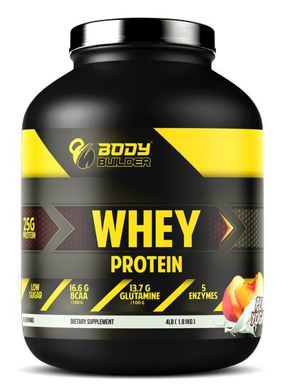 Buy Whey Protein, Peach-Yoghurt, 4 Lb in UAE