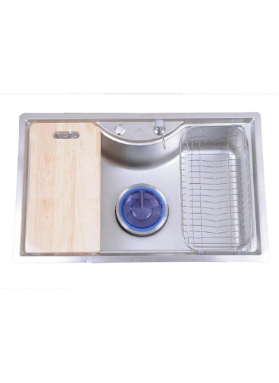 Buy Sink 80 x 50 cm with inclusions and large drainer 6 inches in Egypt