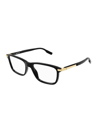 Buy Men's Rectangle Eyeglass Frame - MB0277O 001 52 - Lens Size: 52 Mm in UAE