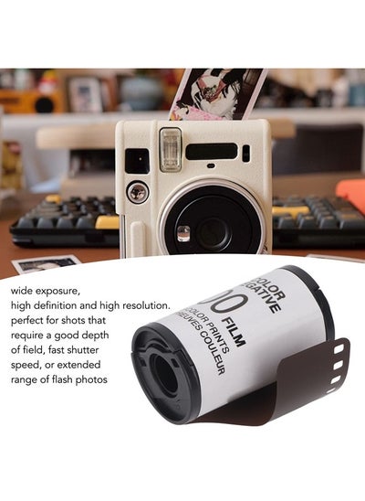 اشتري 35 Mm Film Roll Kodak Film 35mm,8 Sheets Camera Color Film 35mm ISO200 High Definition Wide Exposure High Contrast 135 Color Film for Photography في الامارات